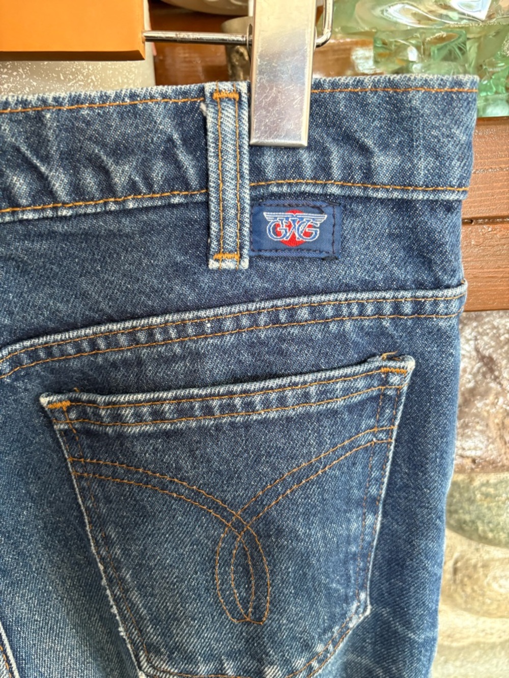 Vintage GWG Jeans Made in Canada 31x34 Straight Leg Denim Mens - Picture 4 of 8